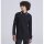 Just Hoods - Long Sleeve Tipped 100 Polo - JP103 - deep black / white M