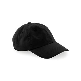 Beechfield - B653 -  Low Profile 6 Panel Dad Cap - Black