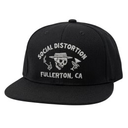 Social Distortion - Fullerton Skelly - Unisex Snapback Cap - black