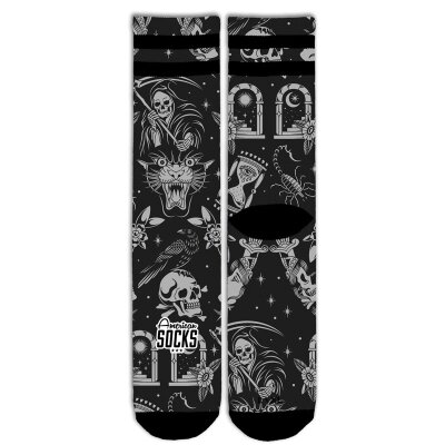 American Socks - Time To Die - Signature - Mid High S-M / 37-41