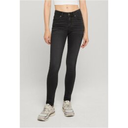 Urban Classics - TB8370 - Ladies Skinny Fit Denim - black...