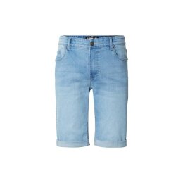 Urban Classics - TB8457 - Basic Slim Fit Jeans Shorts - new light blue washed