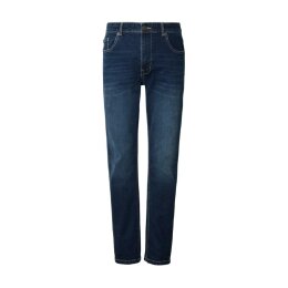 Urban Classics - TB8456 - Basic Slim Fit Jeans - mid deep blue washed