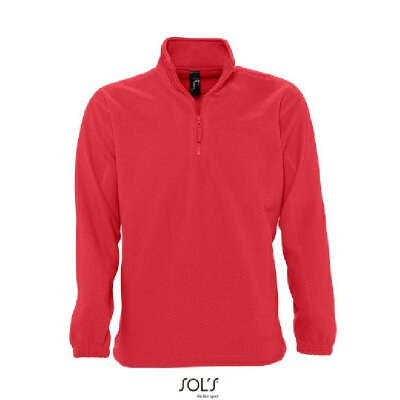 SOLS - (56000) Half-Zip Fleece Ness - Red