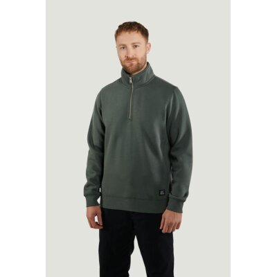 Vintage Industries - 3021 Boulder Sweater - Mid Grey