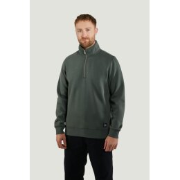 Vintage Industries - 3021 Boulder Sweater - Mid Grey XL