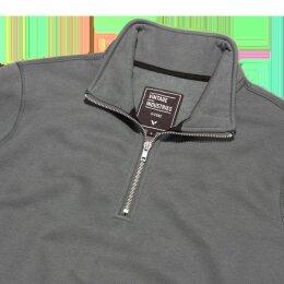 Vintage Industries - 3021 Boulder Sweater - Mid Grey XL