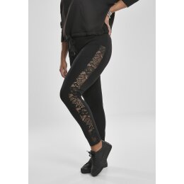 Urban Classics - Ladies Lace Striped Leggings (TB3216) -...