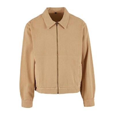 Build your Brand - Basic Workwear Jacket (BY428) - unionbeige