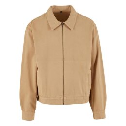 Build your Brand - Basic Workwear Jacket (BY428) - unionbeige