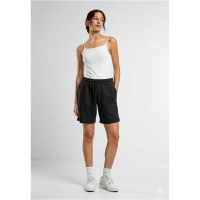 Build Your Brand - Ladies Basic Sweatshorts (BB032) - black