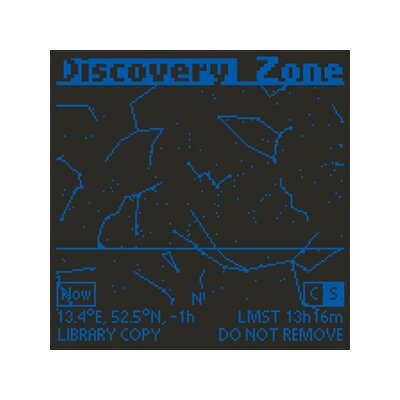 DISCOVERY ZONE - LIBRARY COPY DO NOT REMOVE (LTD. NIGHT SKY MARBLED) - LP