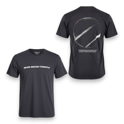 Turnstile - Right Place, Right Time - Unisex Shirt - Dark Charcoal Grey - T-Shirt