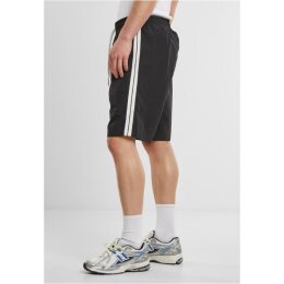 Urban Classics - Board Shorts With Patched Stripe (TB7397) - black