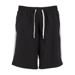 Urban Classics - Board Shorts With Patched Stripe (TB7397) - black