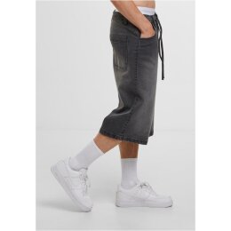 Urban Classics - Skater Shorts With Drawcord (TB8220) - black washed