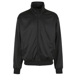Build Your Brand - Tricot Track Jacket (BY425) - Black