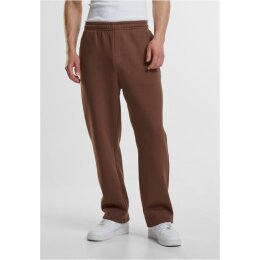 Urban Classics - TB7285 - Fluffy Trackpants - chocolatebrown