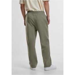 Urban Classics - TB7285 - Fluffy Trackpants - paleolive