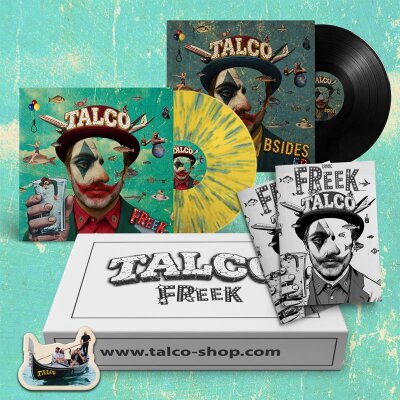 TALCO - FREEK (PIZZABOX DELUXE LTD W/ BSIDES 12"EP & EXTRAS) - LP