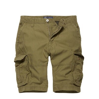 Vintage Industries - 1235 Rowing Shorts - olive L