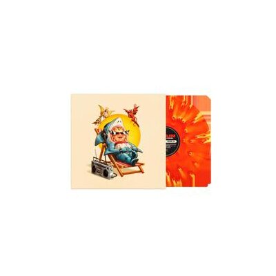 DRAIN - ...IS YOUR FRIEND (FIREBALL COLOURED EDIT) - LP