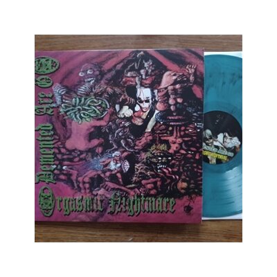 DEMENTED ARE GO - ORGASMIC NIGHTMARE (TURQUOISE BLACK MARBLE VINYL) - LP
