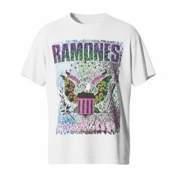 Ramones - Animal Skin - white - T-Shirt