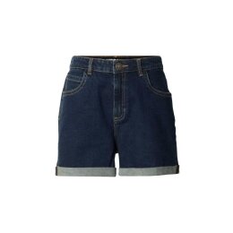 Urban Classics - TB8371 - Ladies High Waist Denim Shorts - dark blue washed