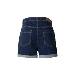 Urban Classics - TB8371 - Ladies High Waist Denim Shorts - dark blue washed