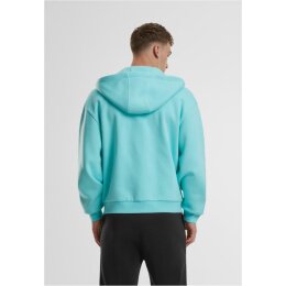 Urban Classics - TB7284 - Fluffy Zip Hoodie - berylblue