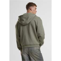 Urban Classics - TB7284 - Fluffy Zip Hoodie - paleolive