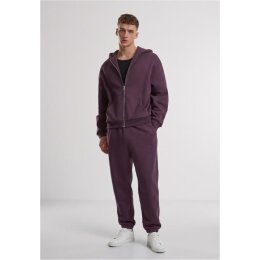 Urban Classics - TB7284 - Fluffy Zip Hoodie - plumpurple