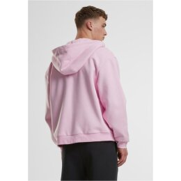 Urban Classics - TB7284 - Fluffy Zip Hoodie - softpink