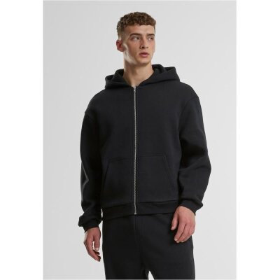 Urban Classics - TB7284 - Fluffy Zip Hoodie - black