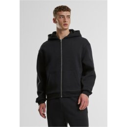 Urban Classics - TB7284 - Fluffy Zip Hoodie - black