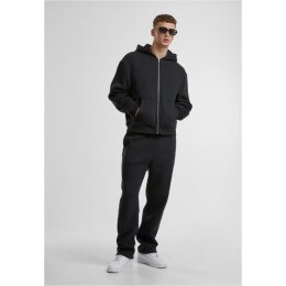 Urban Classics - TB7284 - Fluffy Zip Hoodie - black
