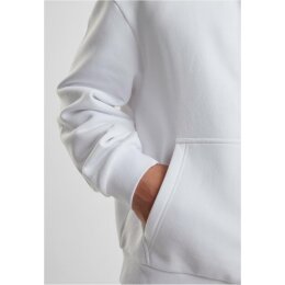 Urban Classics - TB7284 - Fluffy Zip Hoodie - white