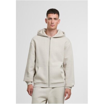 Urban Classics - TB7284 - Fluffy Zip Hoodie - cloud