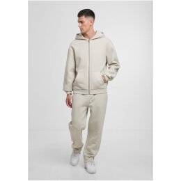 Urban Classics - TB7284 - Fluffy Zip Hoodie - cloud