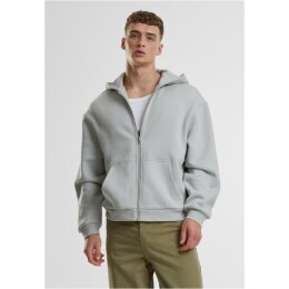 Urban Classics - TB7284 - Fluffy Zip Hoodie - lightasphalt