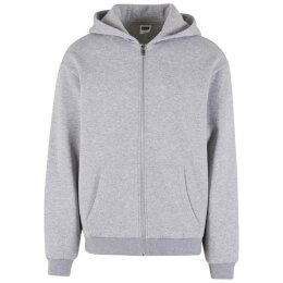 Urban Classics - TB7284 - Fluffy Zip Hoodie - heathergrey