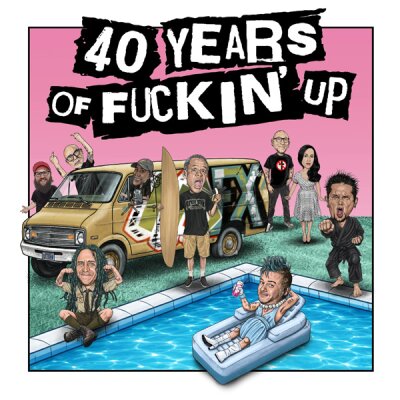NOFX - 40 YEARS OF FUCKIN UP - SOUNDTRACK (+ FAT MIKE SCORE) - CD