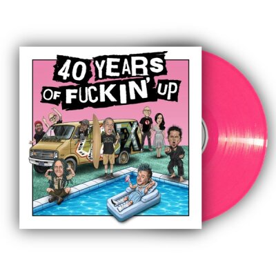 NOFX - 40 YEARS OF FUCKIN UP - SOUNDTRACK (PINK LP) - LP