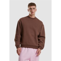 Urban Classics - TB6751 - Fluffy Crewneck - chocolatebrown