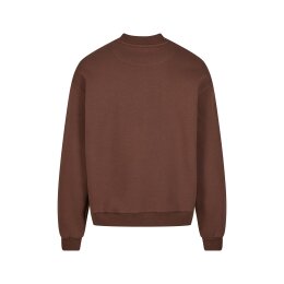 Urban Classics - TB6751 - Fluffy Crewneck - chocolatebrown