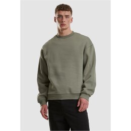 Urban Classics - TB6751 - Fluffy Crewneck - paleolive