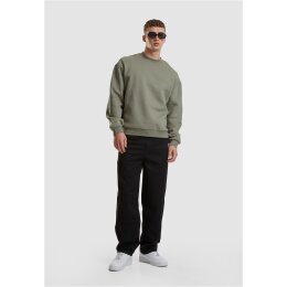 Urban Classics - TB6751 - Fluffy Crewneck - paleolive