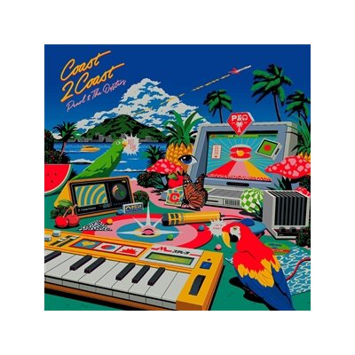 PEARL & THE OYSTERS - COAST 2 COAST (BLUE WAVE VINYL) - LP