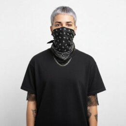 Bandana - TG - Black Dark